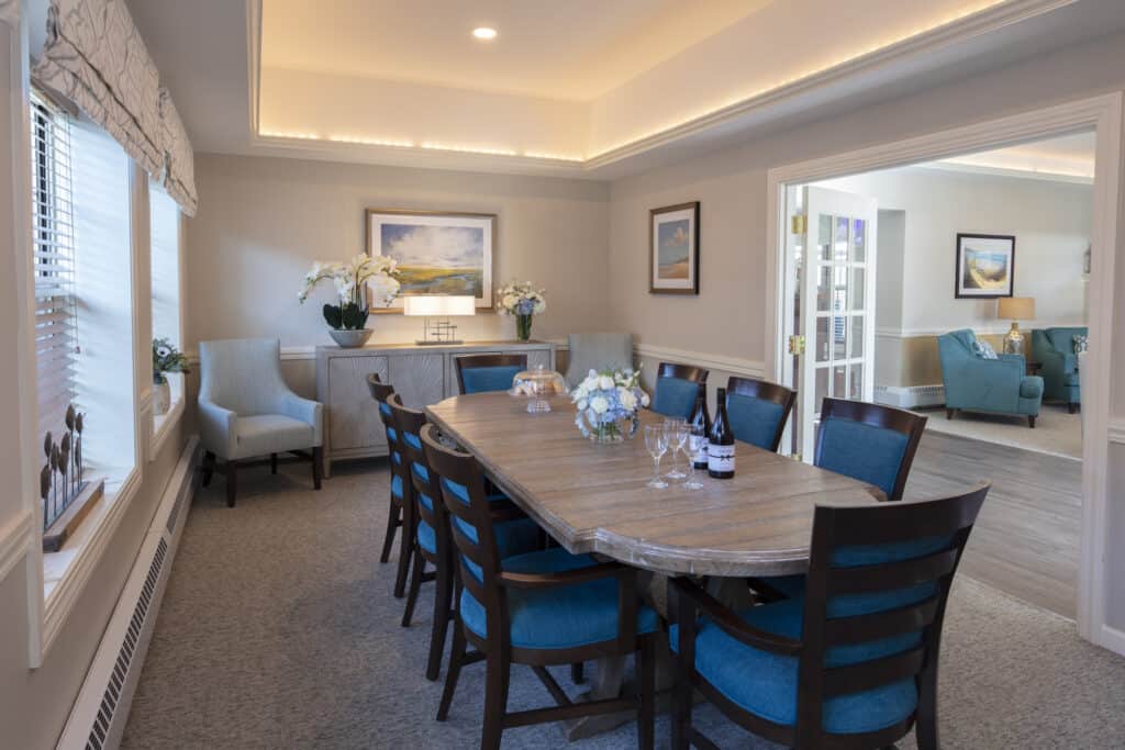 Compass on the Bay private dining room