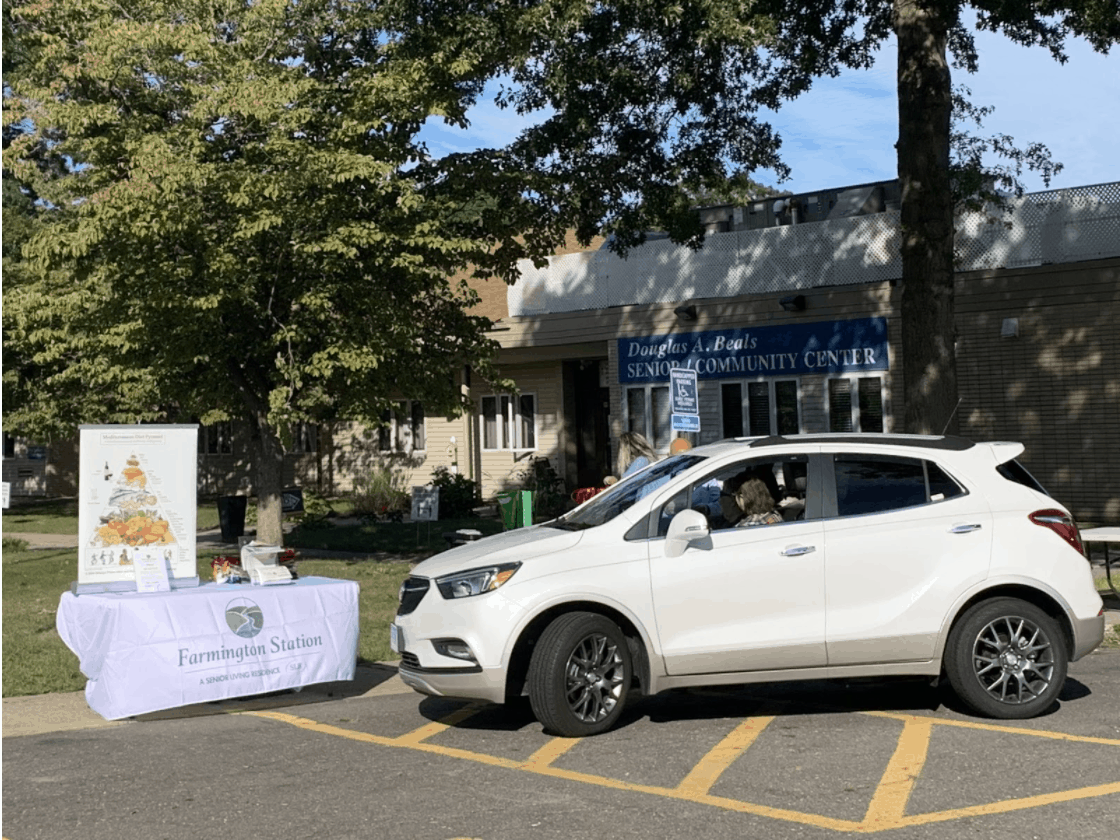 Farmington Station Provides Over 100 Meals to Local Seniors
