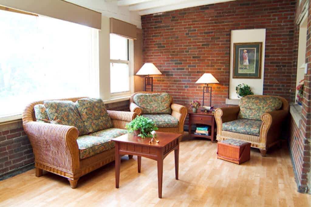 Neville Place Assisted Living Sunroom
