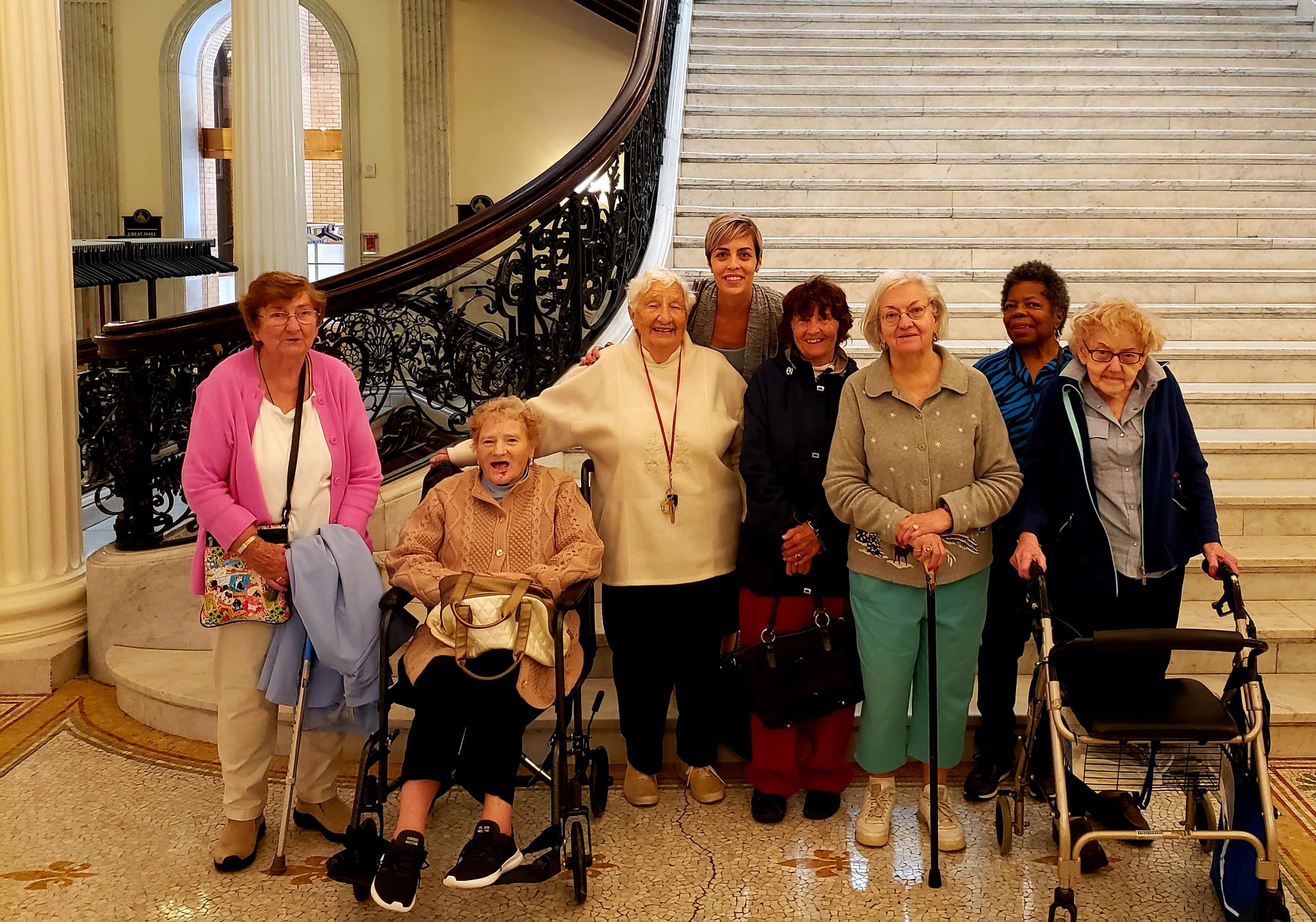 Standish Village Residents Tour Mass State House Standish Village