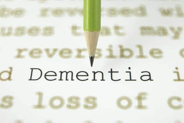 what causes dementia