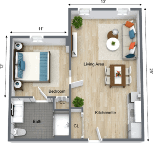 Methuen Village Assisted Living Apartment