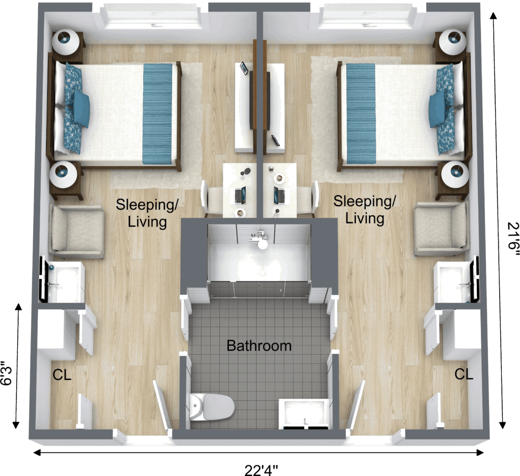 Companion Suite Memory Care Floor Plan - Farmington CT