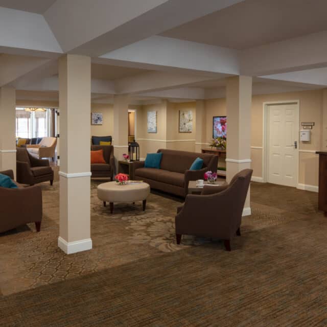 Methuen Village Assisted Living Lobby