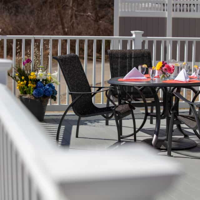 Methuen Village Assisted Living Outdoor Deck