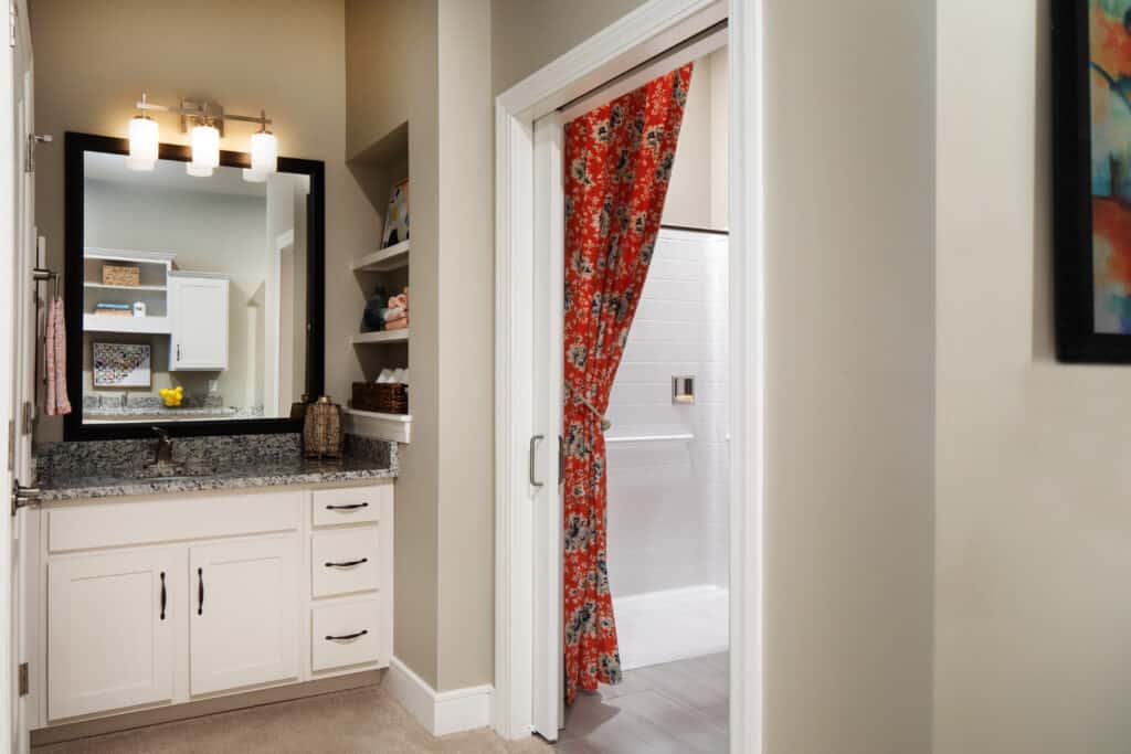 Memory Support bathroom