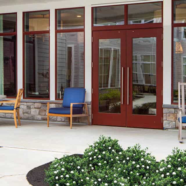 Courtyard at Ridgefield Station Assisted Living | Connecticut