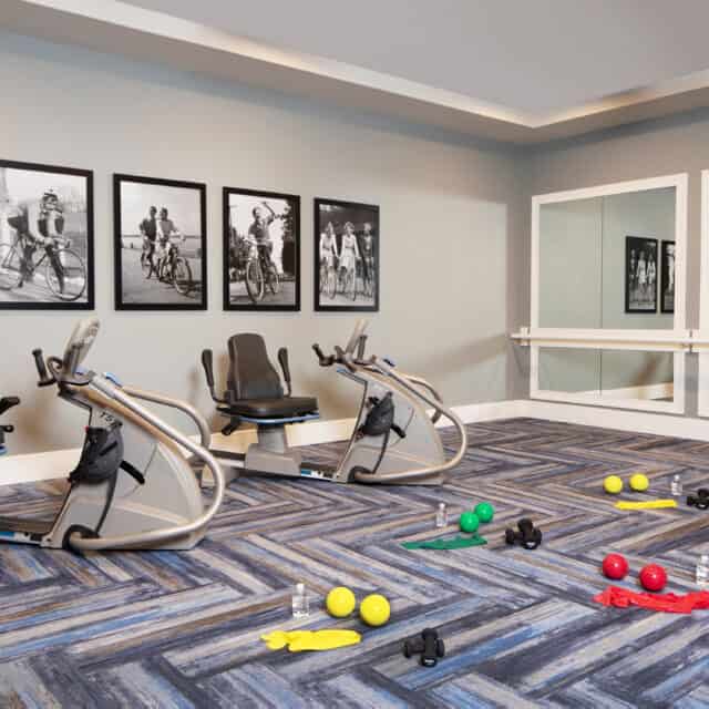 Fitness Room | Ridgefield CT Assisted Living