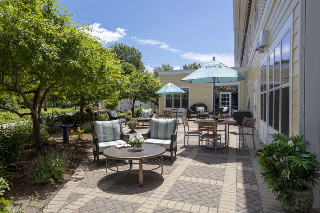Concord Park Assisted Living Outdoor Patio