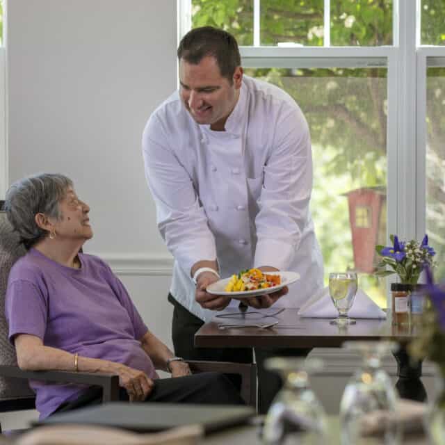 Brain Healthy Cooking in our Dining Room