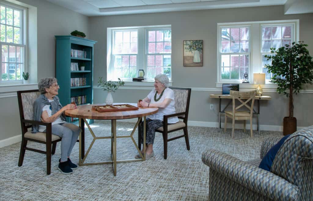 Game Room at Nashoba Park Assisted Living in Ayer MA