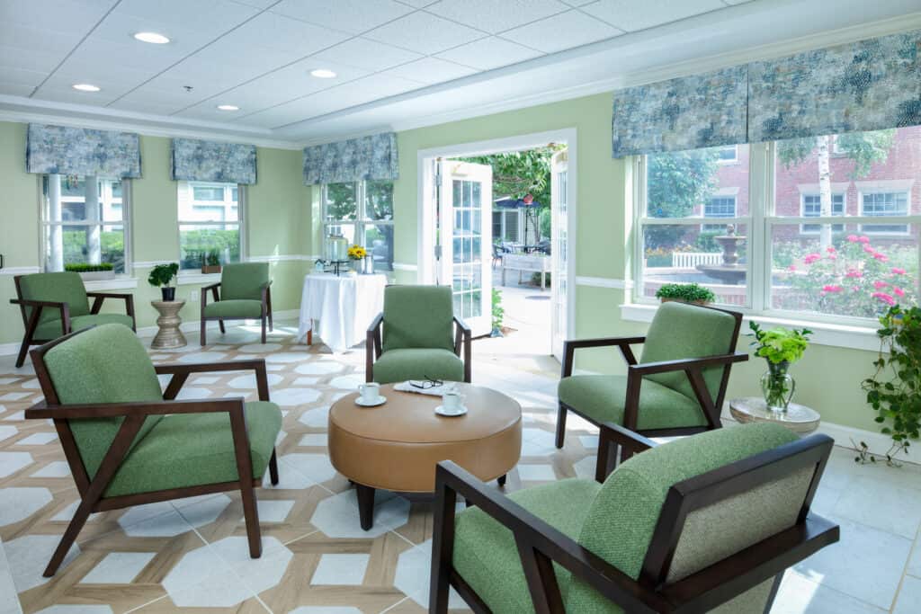 Sun Room at Nashoba Park Assisted Living in Ayer MA