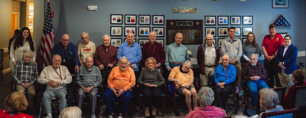 Armbrook Village resident veterans