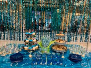 Dessert table, Cornerstone at Hampton Intergenerational Prom 