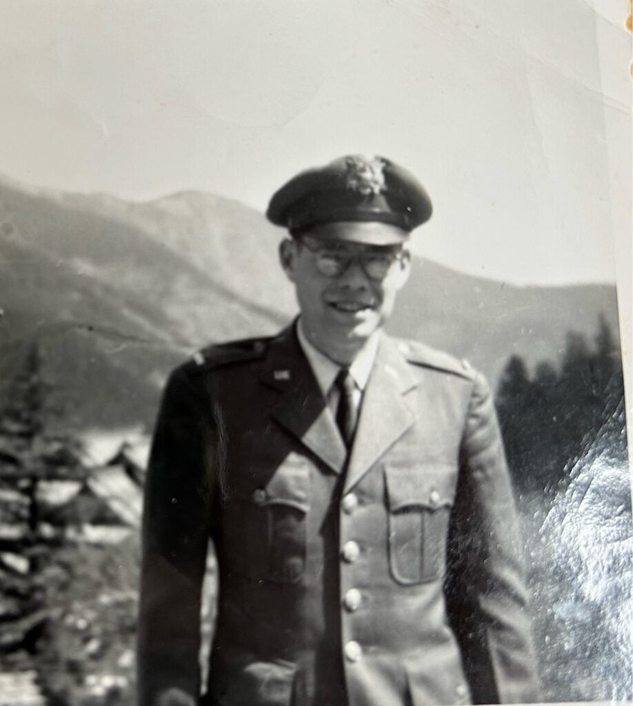 James Keneally in the service.