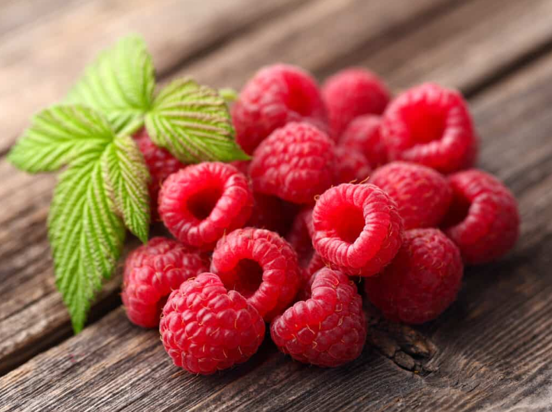 Fruits, such as raspberries, are an important part of the Brain Healthy Cooking Program at Farmington Station near Bristol, which prioritizes residents’ health while also being delicious. 