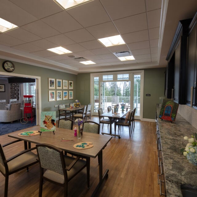 Creative arts room at SLR Marlboro