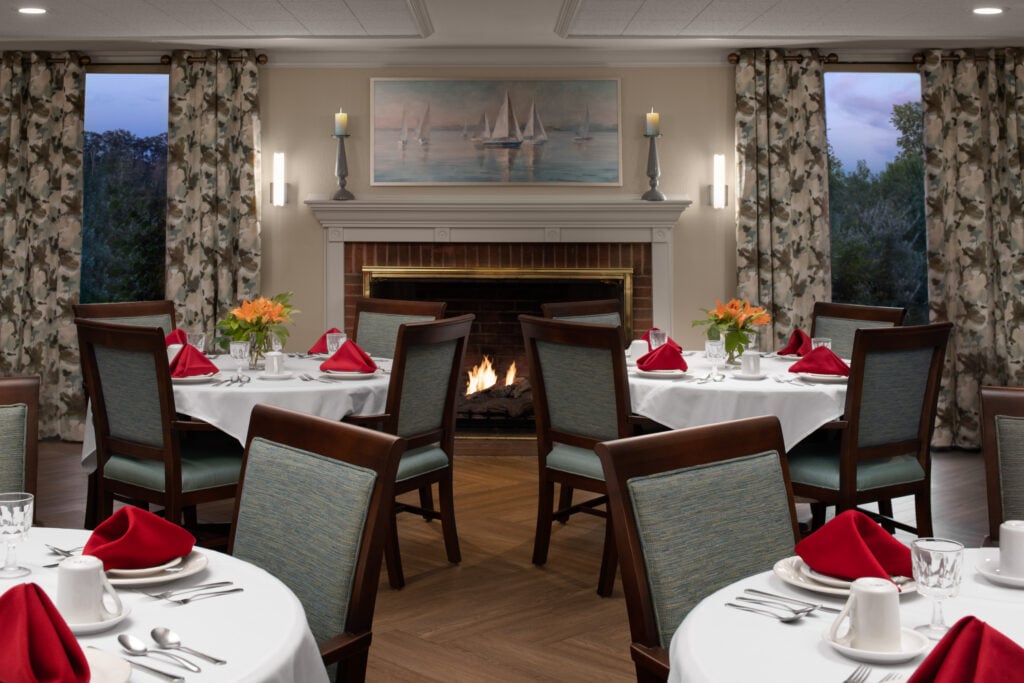 The Dining Room at Anchor Bay East Providence.