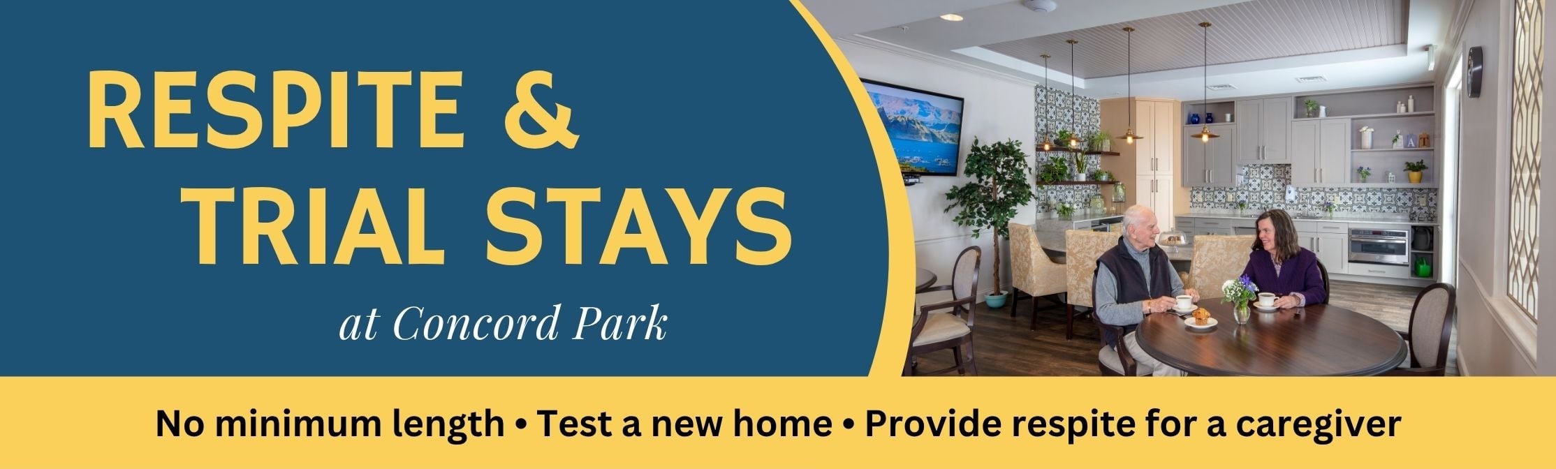 Respite and Trial Stays at Concord Park